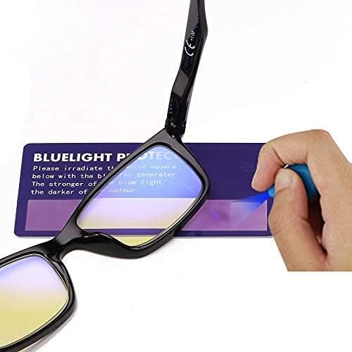 Suertree Reading Glasses for Men Women 3 Pack UV Ray Eyeglasses Anti Glare Spring Hinge Readers Aid - Image 9