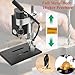 YILIKISS Mini Bench Drill Press, Small Benchtop Drilling Machine Electric Portable Table Driller, Adjustable 7-Speed, B10 Chuck, Drill Bit and Clamp, Metal Wooden DIY Jewelry Making Crafts Tool