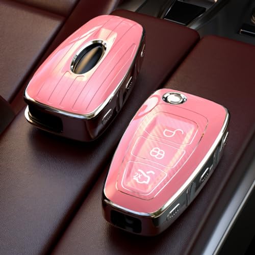 Funda de llavero para Ford con acabado premium y ajuste exacto