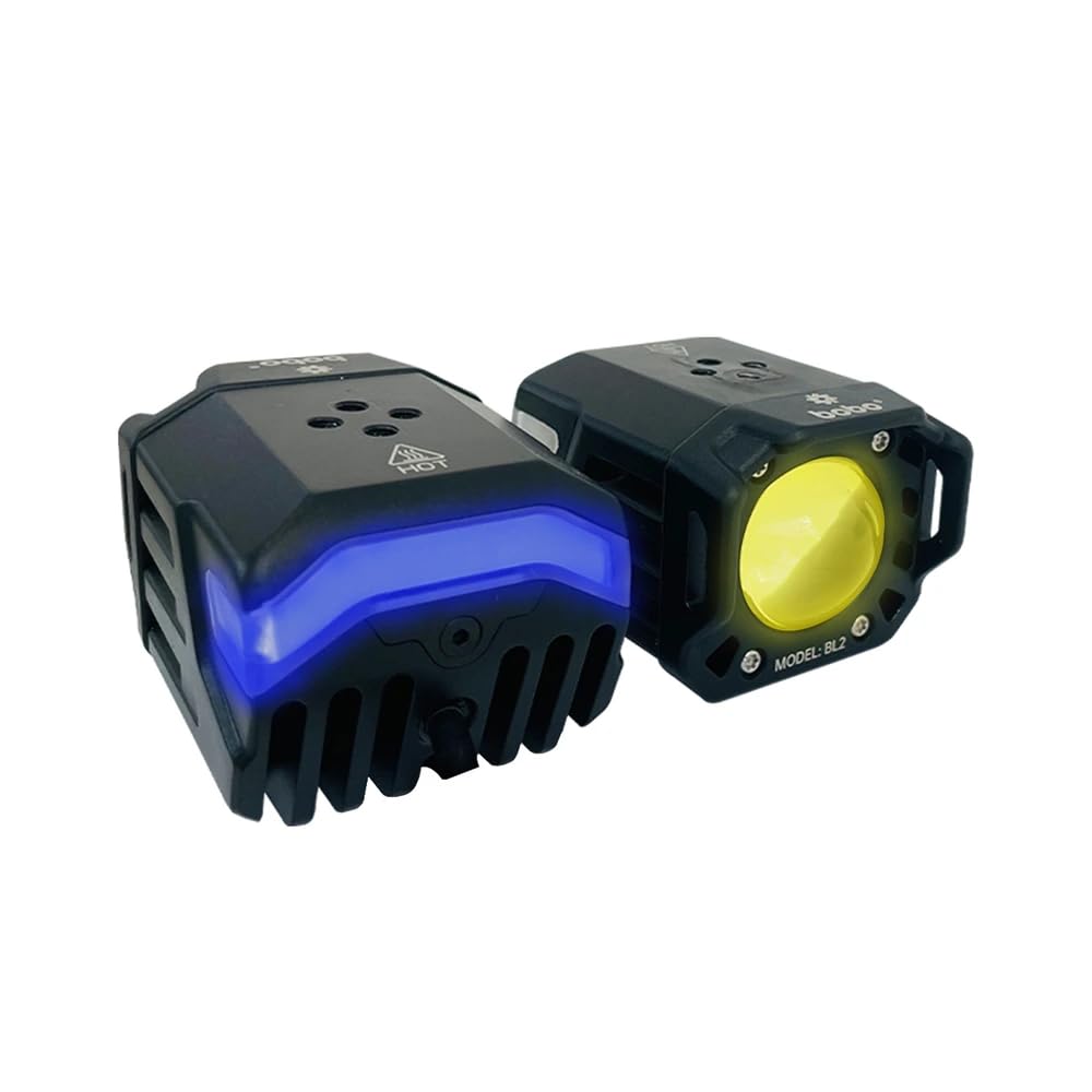 BOBO BL2 Premium Motorcycle Auxiliary Lights, IP68 Waterproof, 9000 Lumens LED, Dual Colour 6000K/3000K, Multiple Beam Modes-image-48