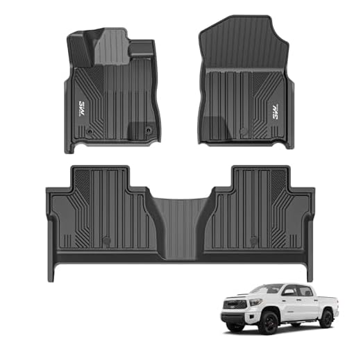 3W TPE All-Weather Mats CrewMax