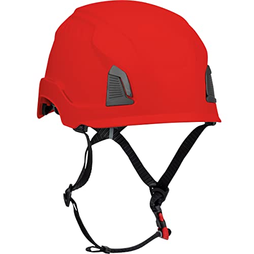 PIP Traverse Non-Vented Climbing Helmet with MIPS, Red