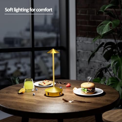 Apspow LED TABLE LIGHT Cordless Table Lamps Set Of 2, Portable Led Desk Lamp, 6000Mah Battery Operated Lamp, 3 Level Brightness Rechargeable Lamp With Modern Design, Table Light For Home Office/Bedroom/Living Room/Outdoor thumb #6