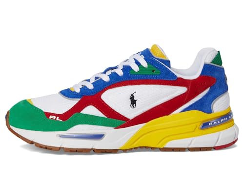 Polo Ralph Lauren, Men, Trackster 275, Multi/White, 11.5, Medium4