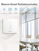 Maxcio WLAN Touch Rolladenschalter für Smart Home mit Sprachsteuerung – Ansicht 5
