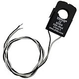 SazkJere SCT016 120A 40mA Non-invasive Split Core Current Transformer 0-120A Open Close Transformer Sensor
