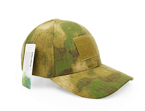 Image of UltraKey Military Tactical Operator Cap, Outdoor Army Hat Hunting Camouflage Baseball Cap