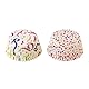 Decora 0339909 Packung mit 36 Förmchen Fiesta Konfetti Ø 50 x 32 mm, zum Backen, Präsentieren und Verschenken von Muffins, hitzebeständig bis 220°, in praktischer Blisterverpackung