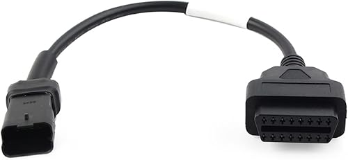 Miniatura 5 de LIRU OBD2 - Adaptador de conector de herramienta de diagnóstico de 4 pines, adaptador de escáner para Ducati Monster 696 09-14, 796 10-14, 1100 evo