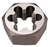 Alfa Tools CSRTD70701 1/4-20 Rethreading Hex Die Carbon Steel