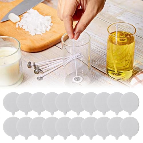 800pcs/40Sheet Convenient Wick Stickers Easy Adhesive Wick Stickers for Crafting Heat Resistance Stickers Heat Resistant Stickers