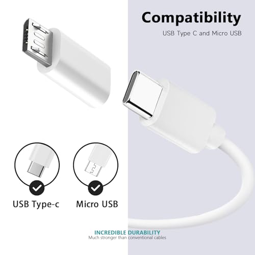 image for CYJJZQ USB Type C Solar Panel Charger for Arlo Essential 2K Outdoor Se