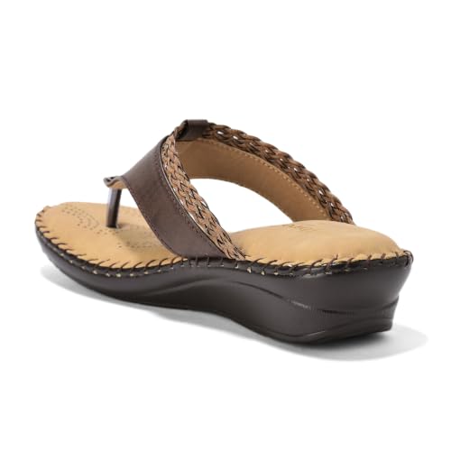 Image of SELBRO Doctor-Plus Diabetic & Orthopedic Slippers for Women with Super Extra Soft Padding C1