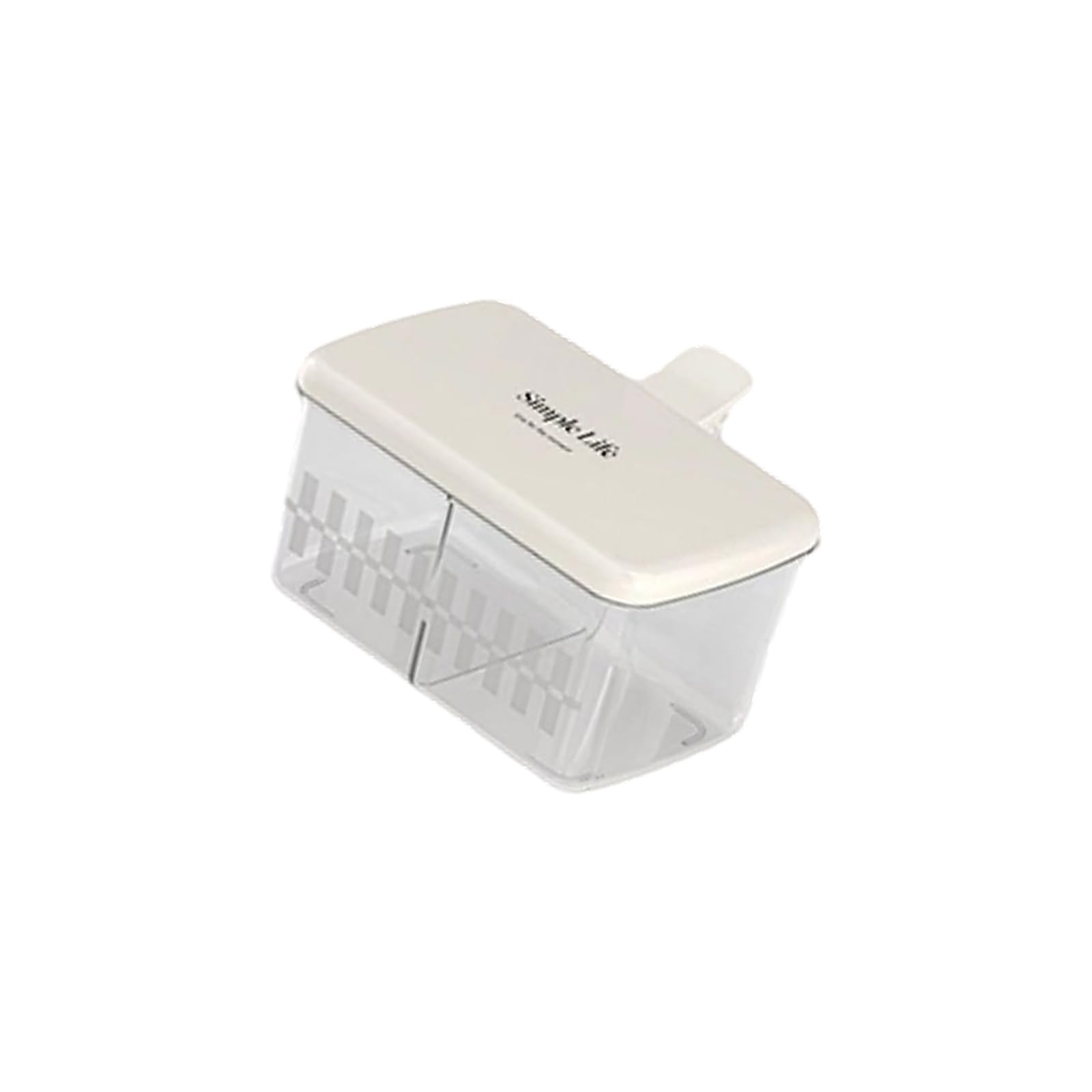 YWLUUOO 6 Compartment Seasoning Canisters with Tight Closures Kitchen Storage Planner for Salt Seasonings Kitchen Jar Set