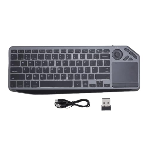 Wireless RGB Touch Keyboard with Wrist Rest