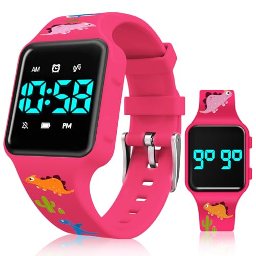 Image of Potty Training Watch for Toddlers with Countdown, Magnetic Charging, Flashing Lights, Fun Music or Vibration Alerts - Waterproof Interactive Toilet Training Reminder for Boys & Girls Ages 2-9