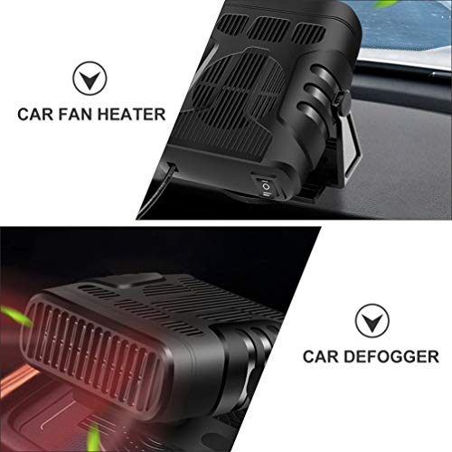 FAVOMOTO Aquecedor Portátil de Carro 12V Auto Ventilador Aquecedor de Carro Amplificador de Refriger