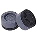 YYZLL 4 Stück/Set Waschmaschine Fußpolster Universal Anti-Vibrations-Waschmaschine Trockner Matte Möbel Anti-Rutsch-Pad,Grau (3,5 cm erhöhen)
