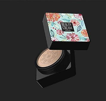 Magik Images Mushroom Head Air Cushion BB CC Cream Concealer Foundation Stick Moisturizing (Cushion BB, Ivory)