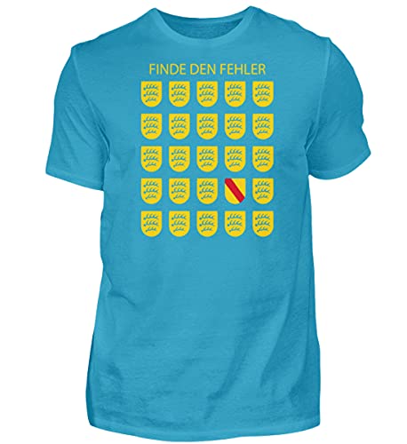 T-Shirt Haut de Gamme Homme Turquoise L : Cadeau Idéal Passionnés de Voyage