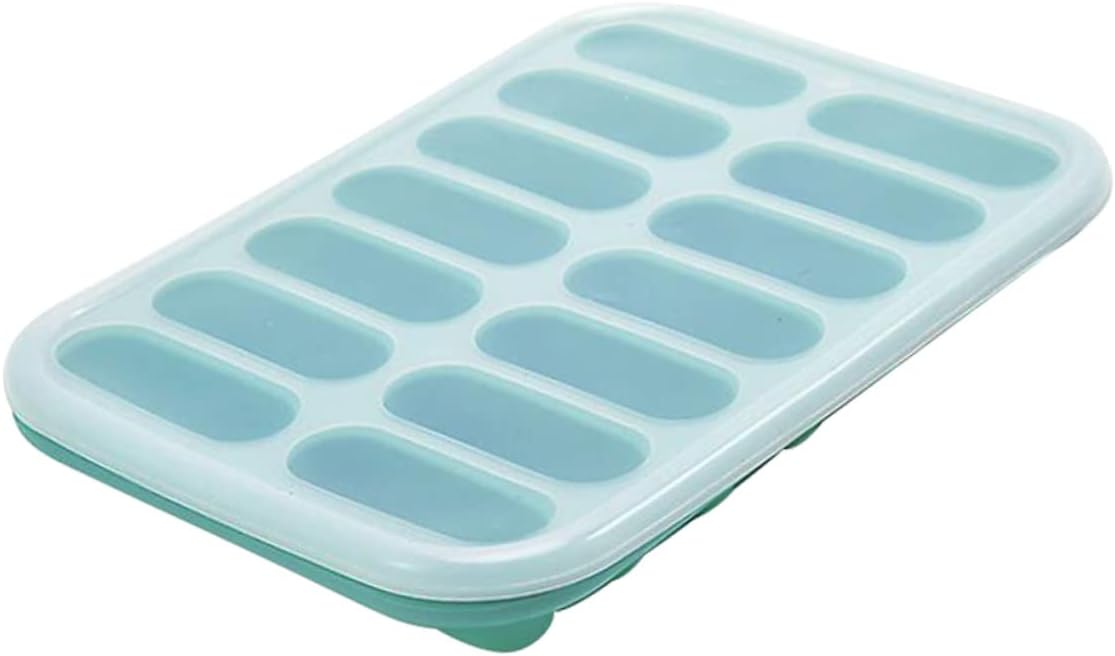 1Pc Silicone Ice Cube Tray Sausage Mold Baking Supplies for Ice Food Non Stick Ice Box for Home Restaurant Party Use