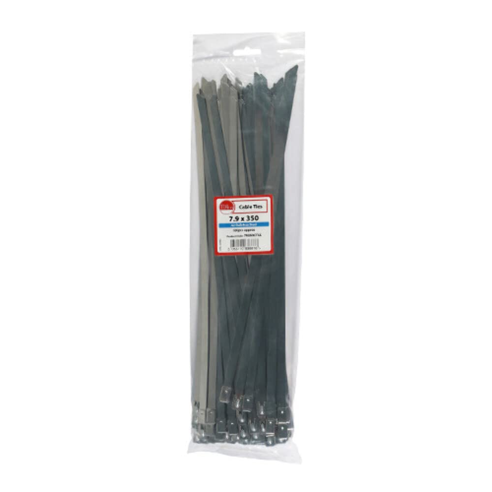 TIMCO Fascette per cavi in acciaio inox A2 - 7,9 x 350