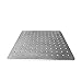 LeTkingok 150x150x8MM Stainless Steel Optical Experiment Plate High Magnetic Conductivity Workbench Breadboard Steel Optical Table