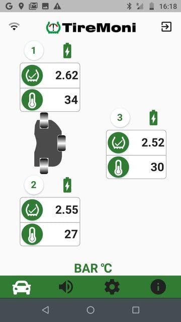 TireMoni STM-520-B: récepteur tpms Universel OE