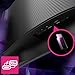MSI MPG 491CQP QD-OLED, 49 Curved OLED Gaming Monitor, 5120 x 1440 (DQHD), 0.03ms Response time, 144Hz, True Black HDR 400, HDMI, DP Port, USB Type C, Tilt, Height