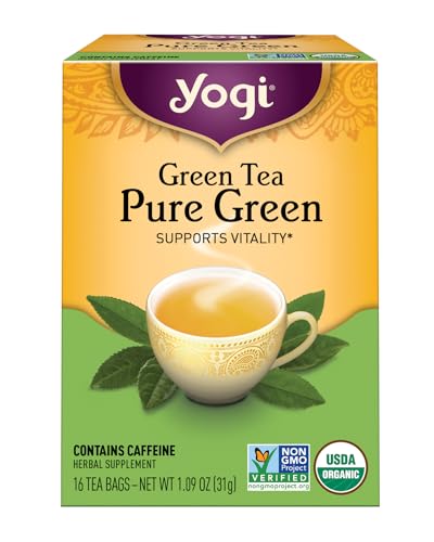 Yogi Tea, Green Tea Pure Green, 16 Count