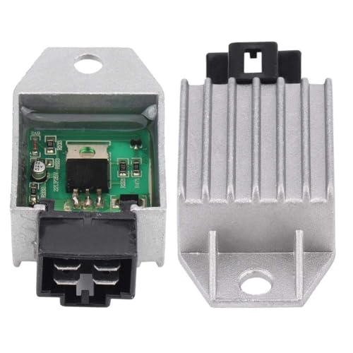 4-pinowy regulator napięcia, prostownik, uniwersalny regulator napięcia, motocykl 12 V, do skutera, motoroweru, ATV, Gokarts, buggie z silnikiem GY6 od 50 cm3 do 150 cm3