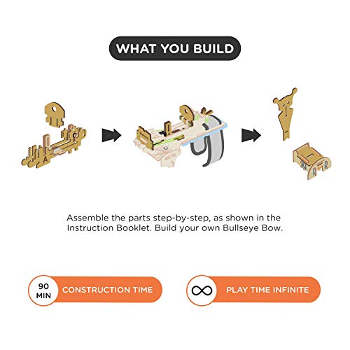 Image of Smartivity Roller Coaster Marble Slide STEM STEAM Educational DIY Building Construction Activity Toy Game Kit & Bullseye Bow STEM STEAM Educational Construction Activity Toy Game Kit Easy Instructions