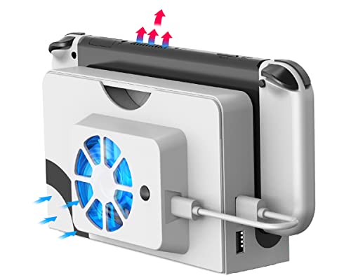 ElecGear Switch OLED Ventilador de Refrigeración, Opción de 3