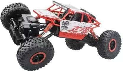 Aarav Toys Remote Control Rock Crawler Four Wheel Drive 1:16 Metal Alloy Body Remote Control Rock Climber High Speed Monster Racing Car for Kids- Birthday Gifts-image-6