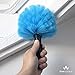 EVERSPROUT Twist-On Cobweb Duster | Hand Packaged to Protect Bristles | Indoor & Outdoor Brush Attachment | Fits Standard Acme Threaded Poles | Brush Head with Handle, No Pole (Medium-Stiff Bristles)