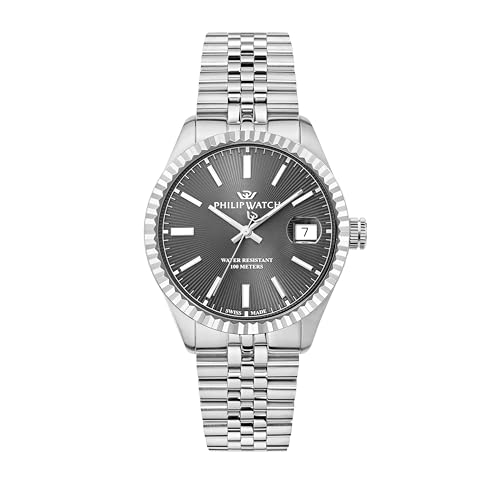 Philip Watch Reloj Hombre, Analógico, 39 mm, Colección Caribe Urban, Guilloché   R8253597123