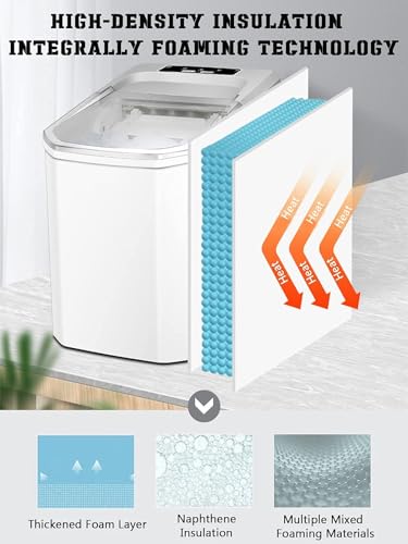 Máquina Fabricadora de Hielo de Mostrador 40lbs/24h miniatura 5