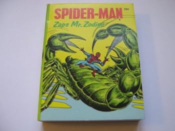 Paperback Spider Man Zaps Mr. Zodiac Book