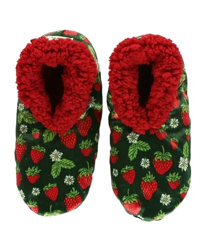 Image of Lazy One Fuzzy Feet Slippers for Women, Cute Fleece-Lined House Slippers, Cute Slipper Socks