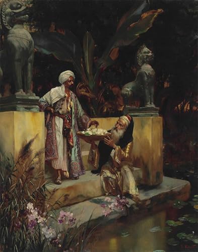 Pinturas famosas Il Lago Sacro lienzo artístico Rudolf Ernst con acabado de alta fidelidad