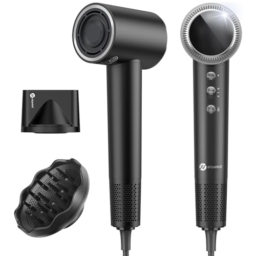 slopehill 110,000 RPM Professional Hair Dryer - 0.8lb Ultra-Lightweight, 2 Billion Ion Technology...