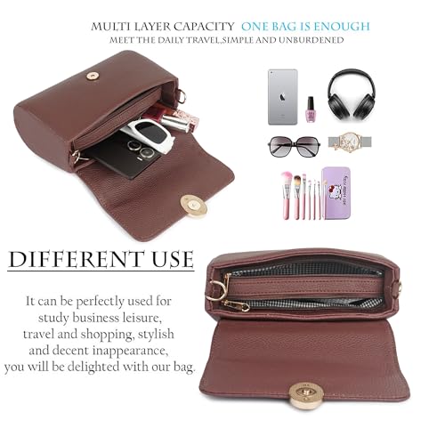 Image of Synthetic Leather Casual Classy Top Handle Handheld Crossbody Travel Side Sling Bag For Women