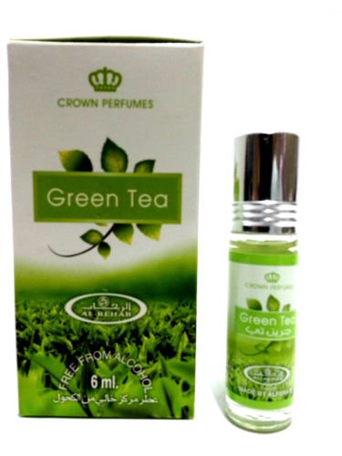 TÉ VERDE 6ml Perfume Al Rehab Superventas Aceite - Calidad Óptima Fragancia