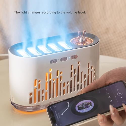Difusor aromático eléctrico con luz RGB y tanque 700ml miniatura 7