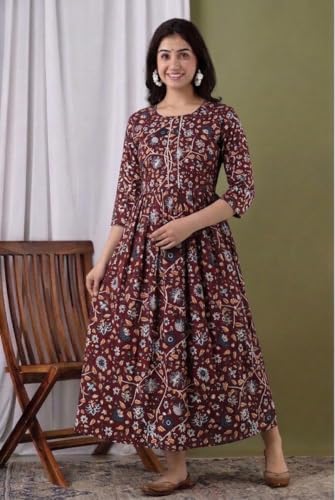 Image of Combo of 2 Feeding Kurti for Women | Cotton Printed Kurti for Women | Kurti for Women| Kurti | Printed Kurti | Feeding Kurti | Maternity Kurti