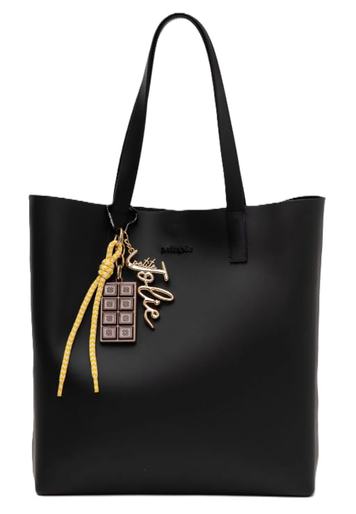 Bolsa Shopper Petite jolie Amalfi Preta PJ11321 Ombro - Nova