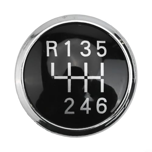 6 Speed Gear Shift Knob Cover, For Opel For Vauxhall Corsa D 2006-2014, Black Plastic Manual Transmission Head, Direct Replace Car Interior Accessory