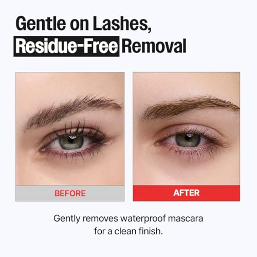 Image of CLIO Kill Lash Mascara Remover, Waterproof Eye Makeup Remover with Curved Precision Brush, Oil Cleanser for Superproof Mascara and Lash Base, No-Rub Gentle Cleansing, Safe for Sensitive Eyes
