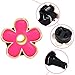 Frienda 6 Pcs Daisy Flower Air Vent Clip Accessories Air Conditioning Outlet Clip Car Air Freshener Dashboard Accessories Charm Car Inter Decor(3 cm, 3.3 cm,Red, Pink, White)