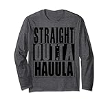 Photo Gallery straight outta hauula (nero) di hawaii nei all day maglia a manica Photo Gallery straight outta hauula (nero) di hawaii nei all day maglia a manica